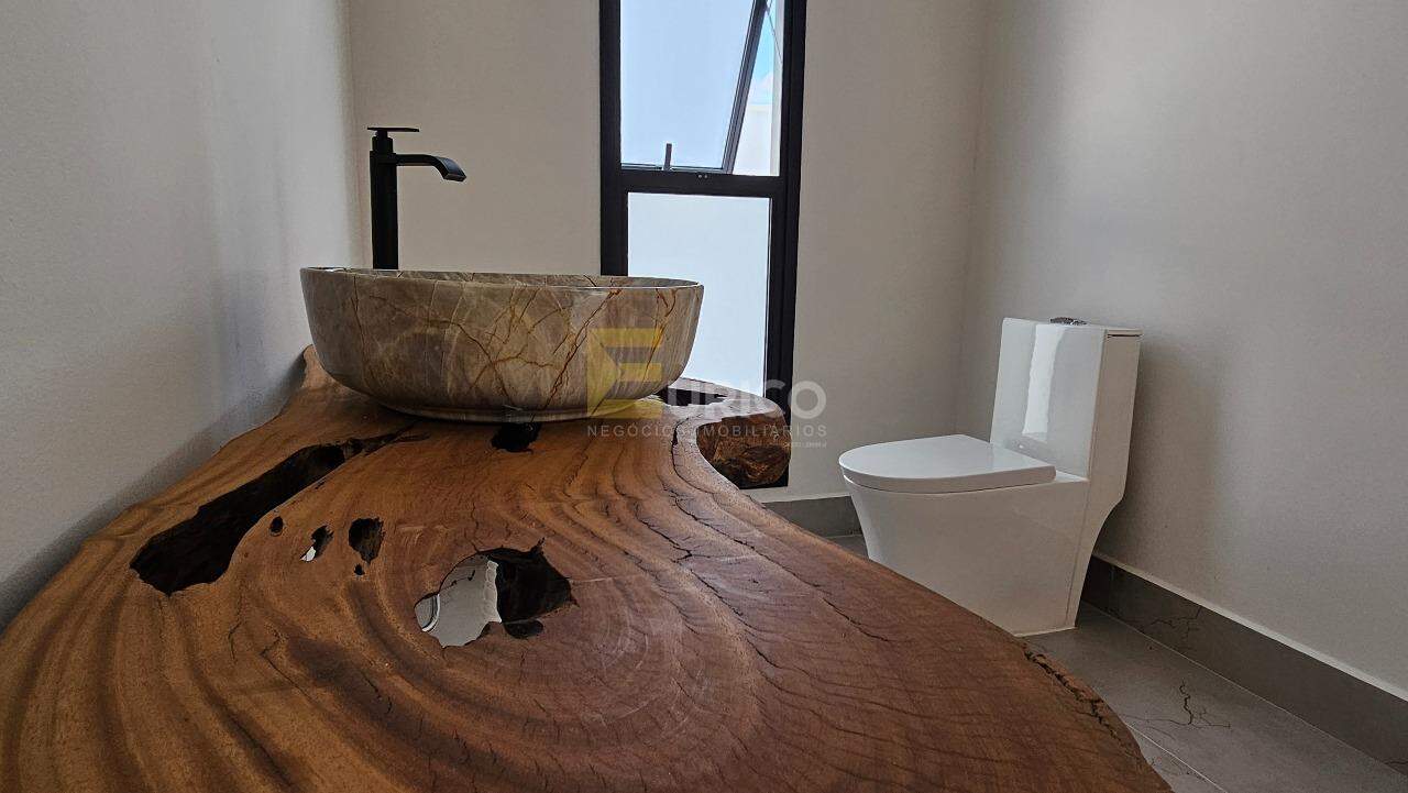 Casa em condomínio para aluguel no Condomínio Delle Stelle em Louveira/SP: Lavabo