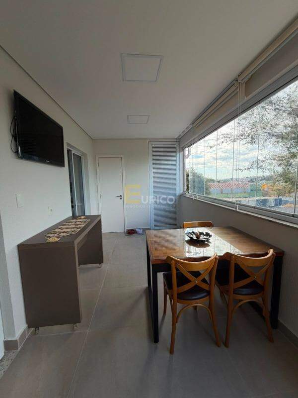 Apartamento para aluguel no Condomínio Il Piu Bello em Vinhedo/SP: Varanda Gourmet