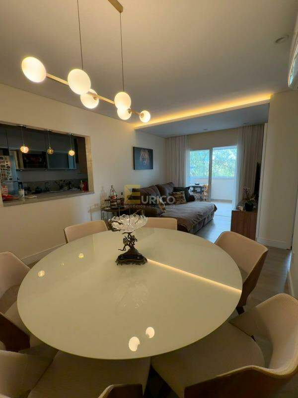 Apartamento para aluguel no Condomínio Il Piu Bello em Vinhedo/SP: Sala de jantar