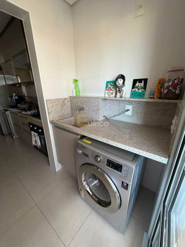 Apartamento para aluguel no Condomínio Il Piu Bello em Vinhedo/SP: Lavanderia