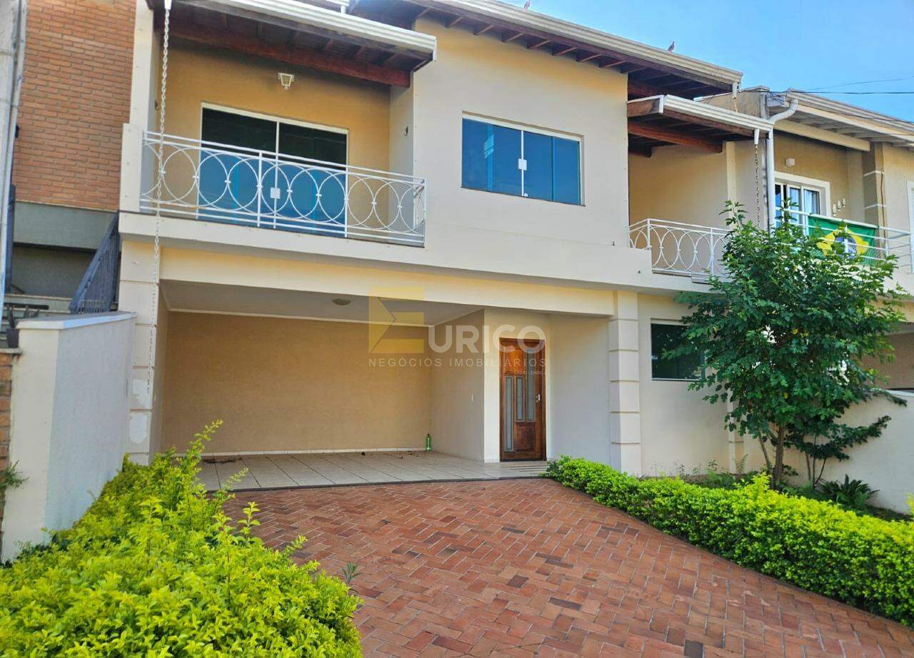 Casa em condomínio para aluguel no Condomínio Residencial Mirante do Lenheiro em Valinhos/SP: Fachada