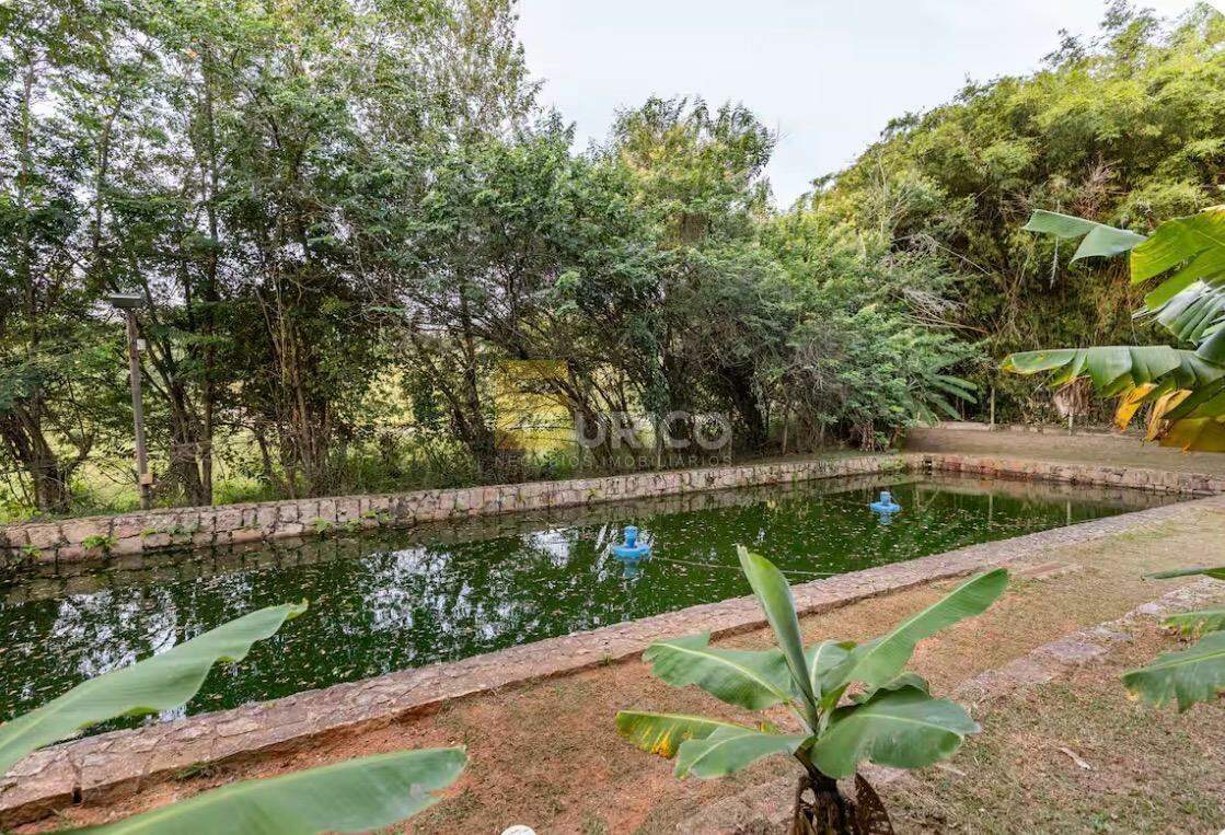 Chácara à venda no LOTEAMENTO PARQUE VALINHOS em Valinhos/SP: Lago de Carpas e Tilápias