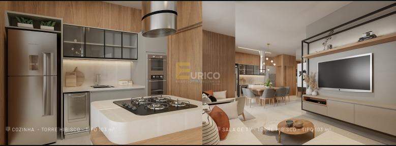 Apartamento à venda no Condomínio The Gardens Paiquere em Valinhos/SP: 