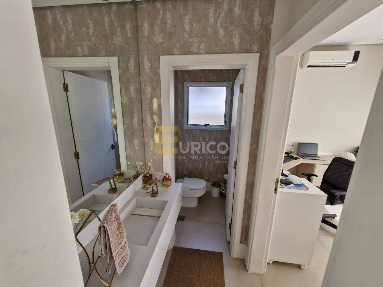 Casa em condomínio à venda no Condomínio Residencial Terras do Caribe em Valinhos/SP: Lavabo