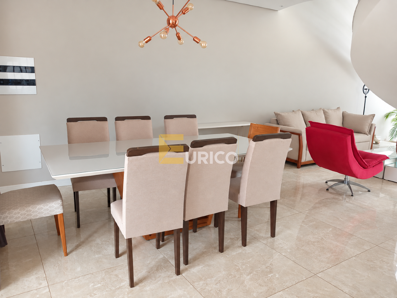 Casa em condomínio à venda no Morros em Sorocaba/SP: Sala 1