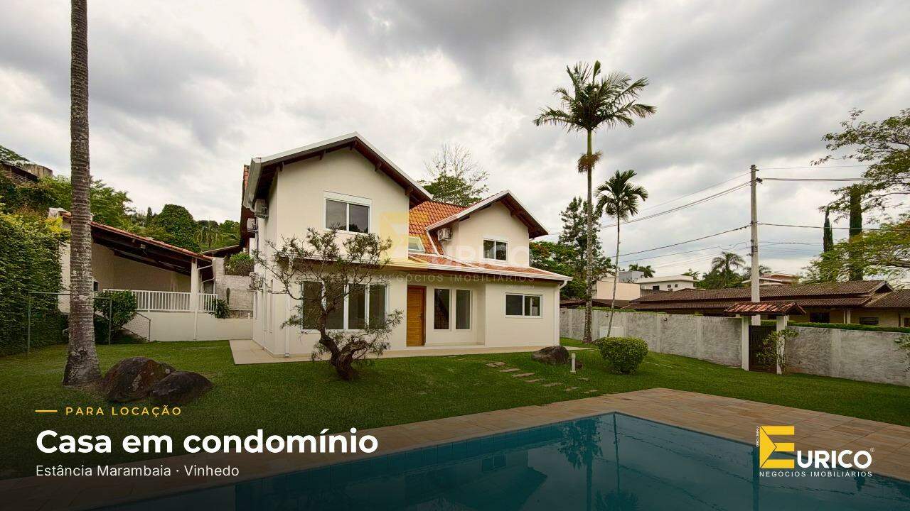 Casa em condomínio para aluguel no Condomínio Estância Marambaia em Vinhedo/SP: 