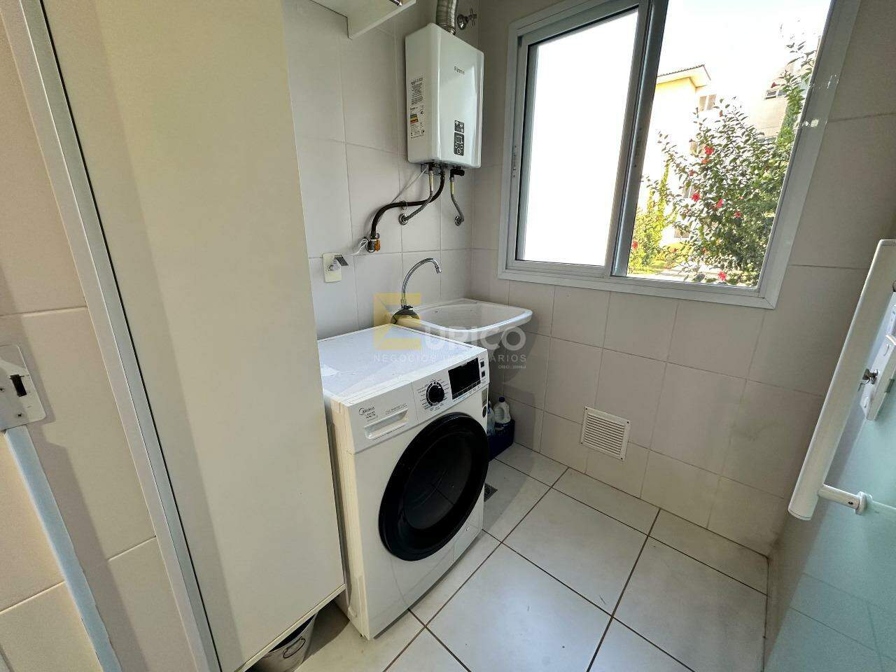 Apartamento para aluguel no Condomínio Residencial Vila Canela em Vinhedo/SP: Lavanderia 