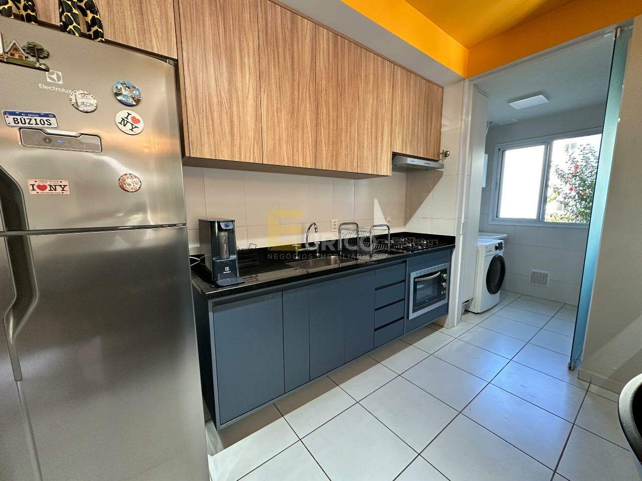 Apartamento para aluguel no Condomínio Residencial Vila Canela em Vinhedo/SP: Cozinha equipada 