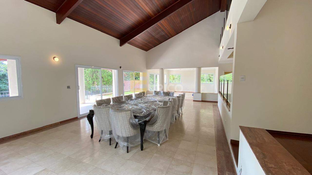 Casa em condomínio à venda no Condomínio Estância Marambaia em Vinhedo/SP: sala de jantar