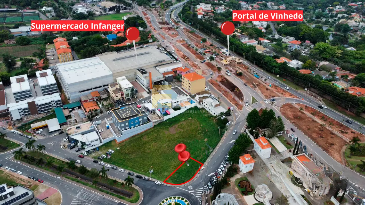 Terreno à venda no Portal em Vinhedo/SP: 