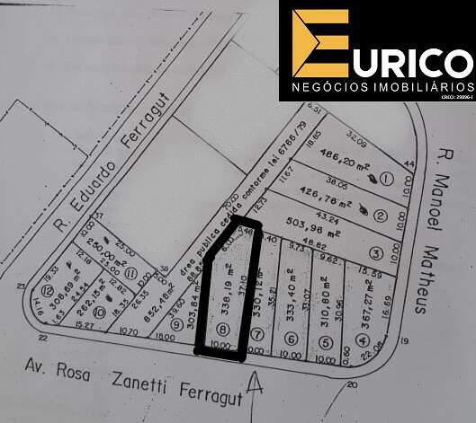 Terreno à venda no Pinheirinho em Vinhedo/SP: Foto 04