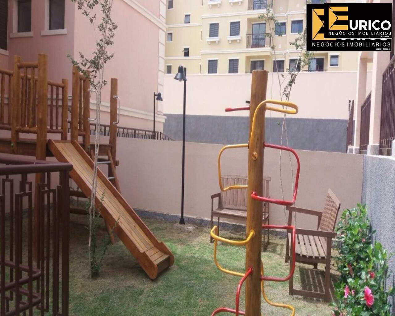 Apartamento para aluguel no Condomínio Residencial Inspirazzione em Vinhedo/SP: Playground