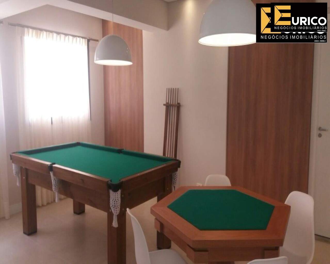 Apartamento para aluguel no Condomínio Residencial Inspirazzione em Vinhedo/SP: Sala Jogos