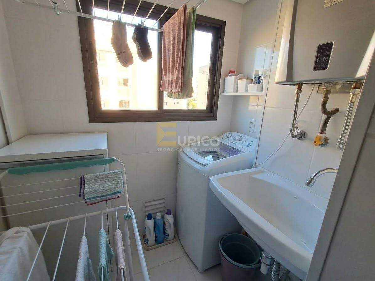 Apartamento para aluguel no Condomínio Residencial Inspirazzione em Vinhedo/SP: Área de Serviço