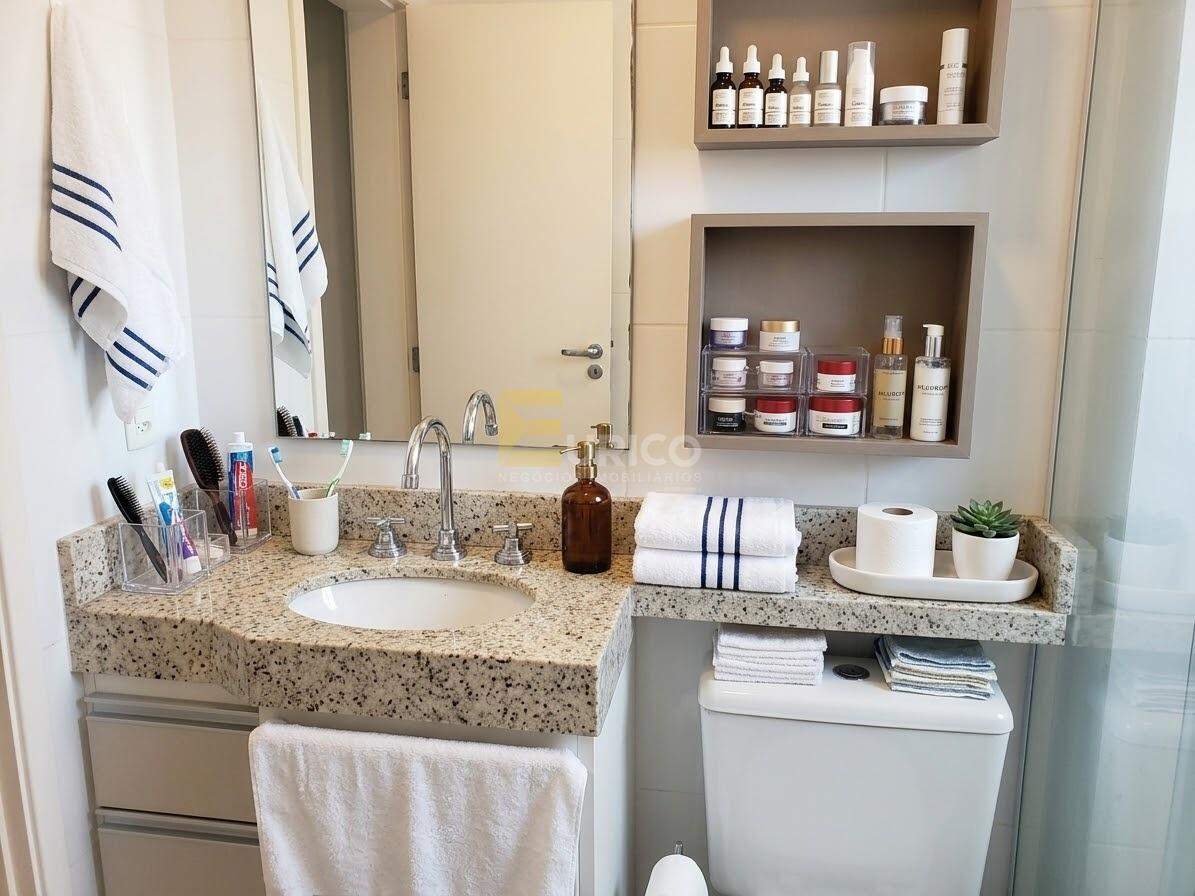 Apartamento para aluguel no Condomínio Residencial Inspirazzione em Vinhedo/SP: Banheiro Suite