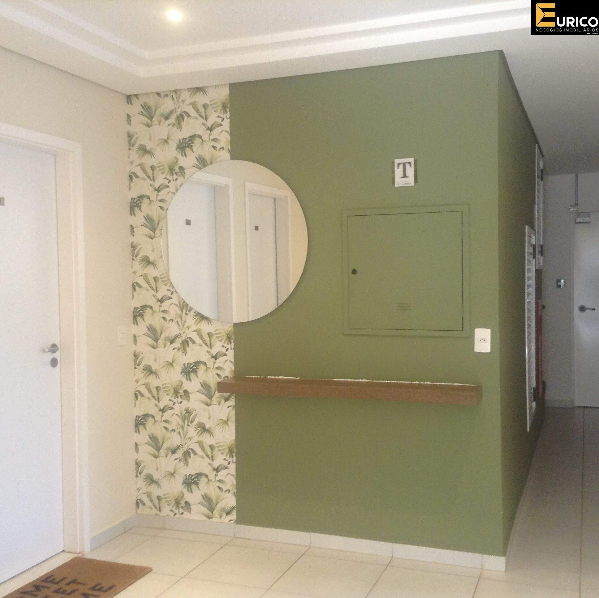 Apartamento para aluguel no Condomínio Residencial Vila Canela em Vinhedo/SP: Hall de Entrada