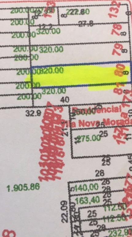 Terreno à venda no Vila Scarpelli: 