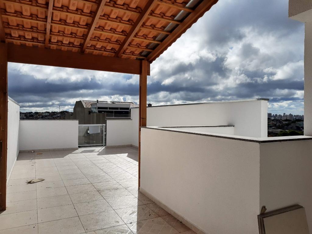 Cobertura à venda no Vila Tibiriçá: 