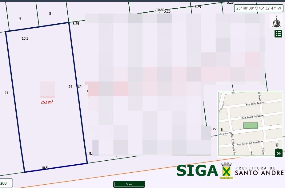 Terreno à venda no Vila Scarpelli: 