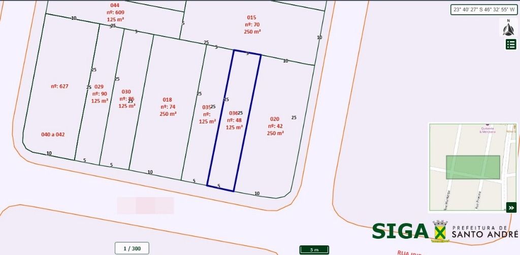 Terreno à venda no Vila Floresta: 