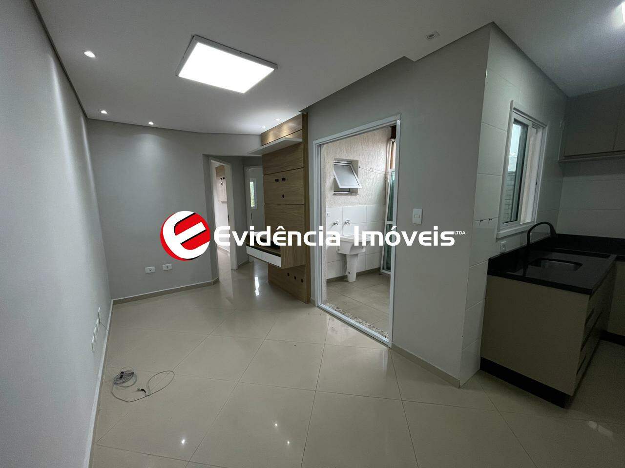 Apartamento para aluguel no Vila Linda: sala de estar