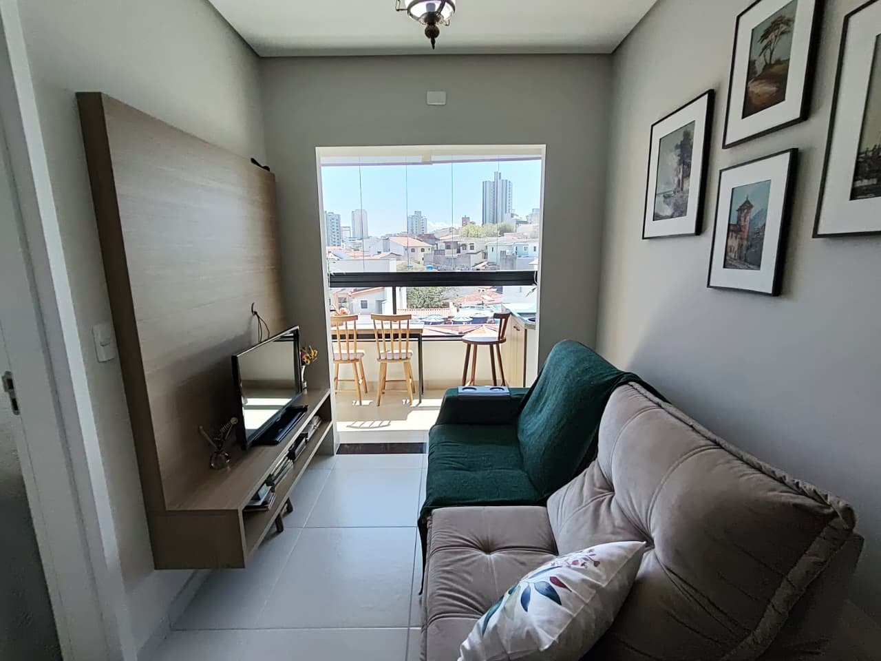 Apartamento à venda no Vila Floresta: Sala de estar