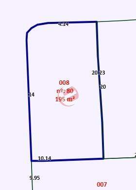 Terreno à venda no Jardim Bom Pastor: 