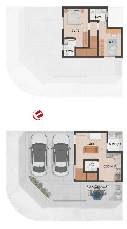 Sobrado à venda no Jardim Bom Pastor: 