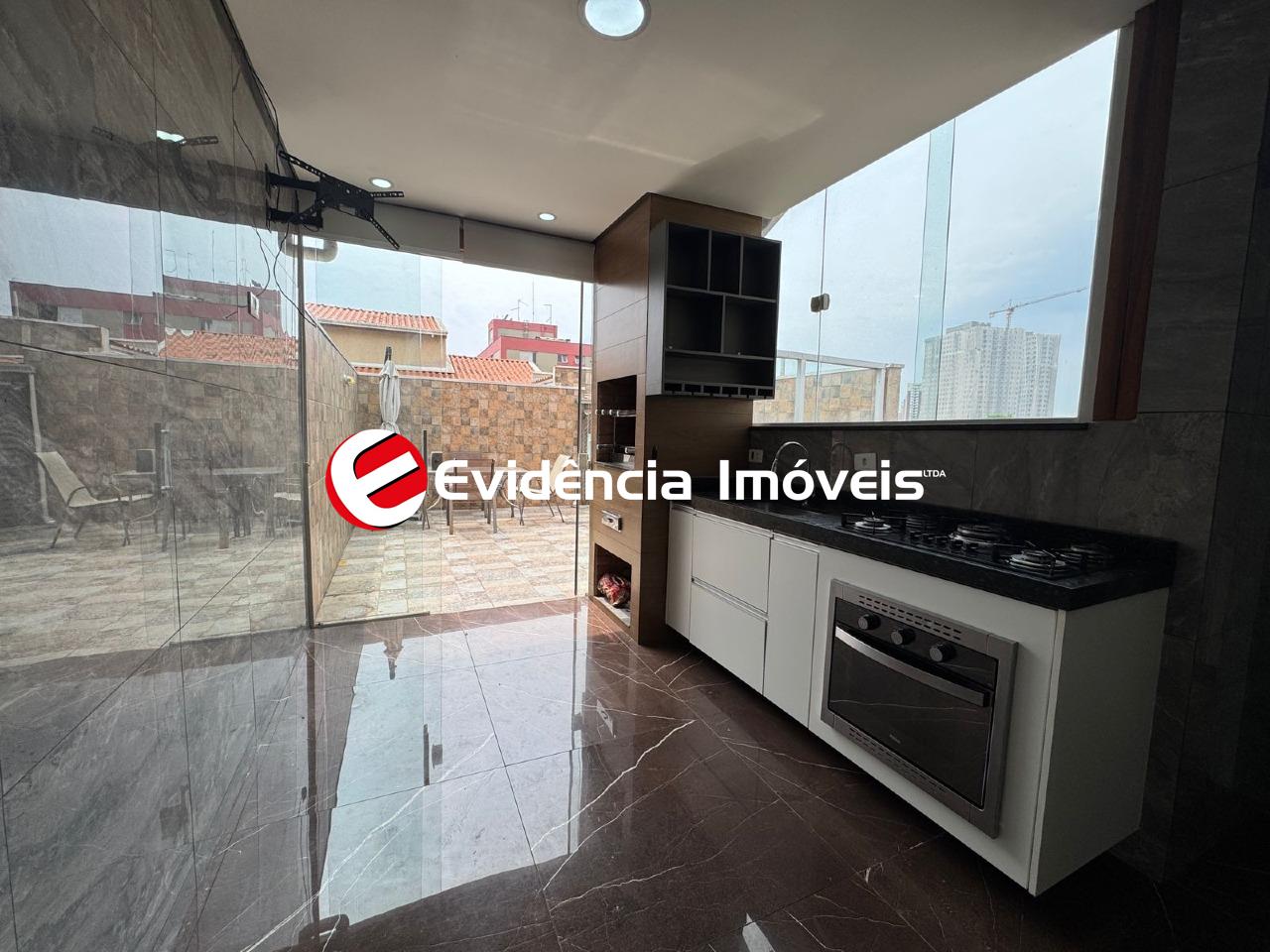 Cobertura à venda no Vila Alzira: 