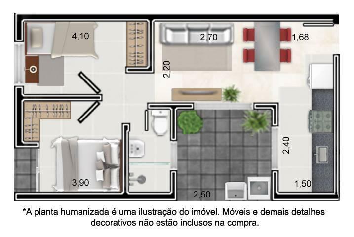 Apartamento à venda no Parque Oratório: 