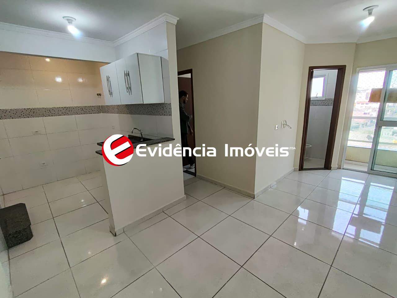 Cobertura para aluguel no Vila Linda: sala de estar