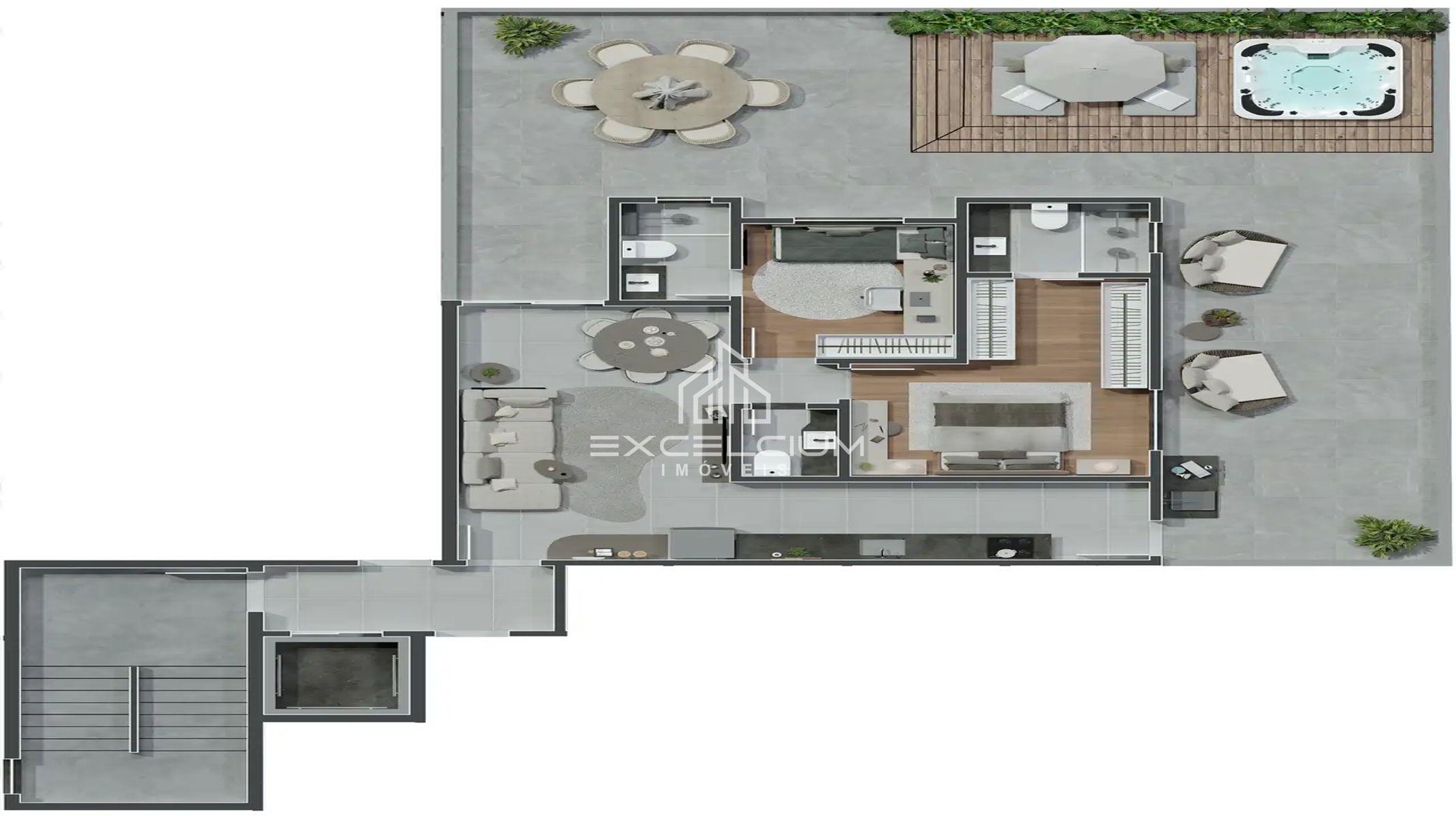 Apartamento à venda no Santo Antônio: Seleto Fascino - Área Privativa 203