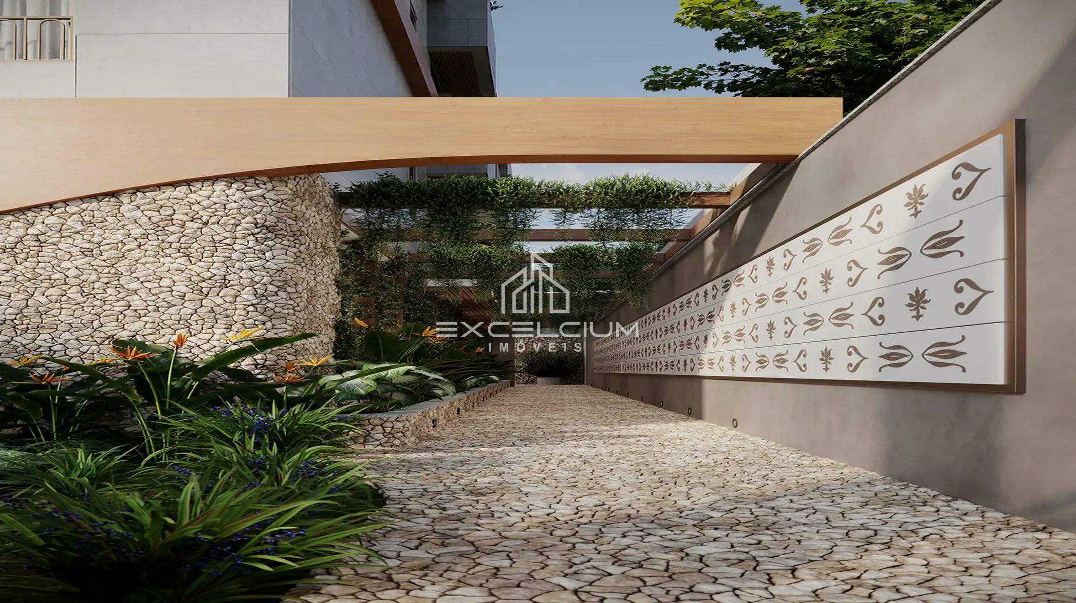 Apartamento à venda no Carmo: Acesso social com paisagismo