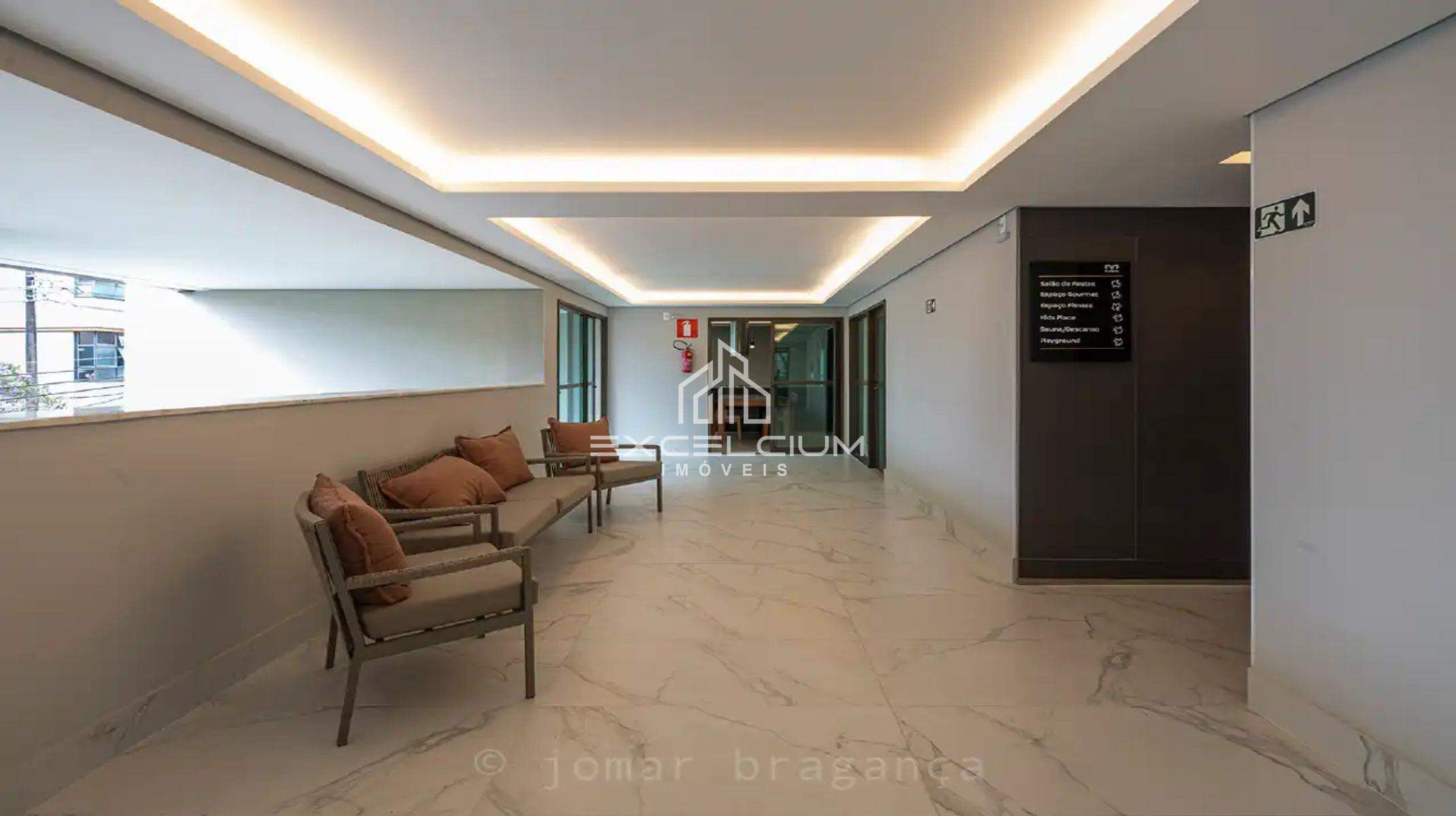 Apartamento à venda no Anchieta: Hall do salão de festas