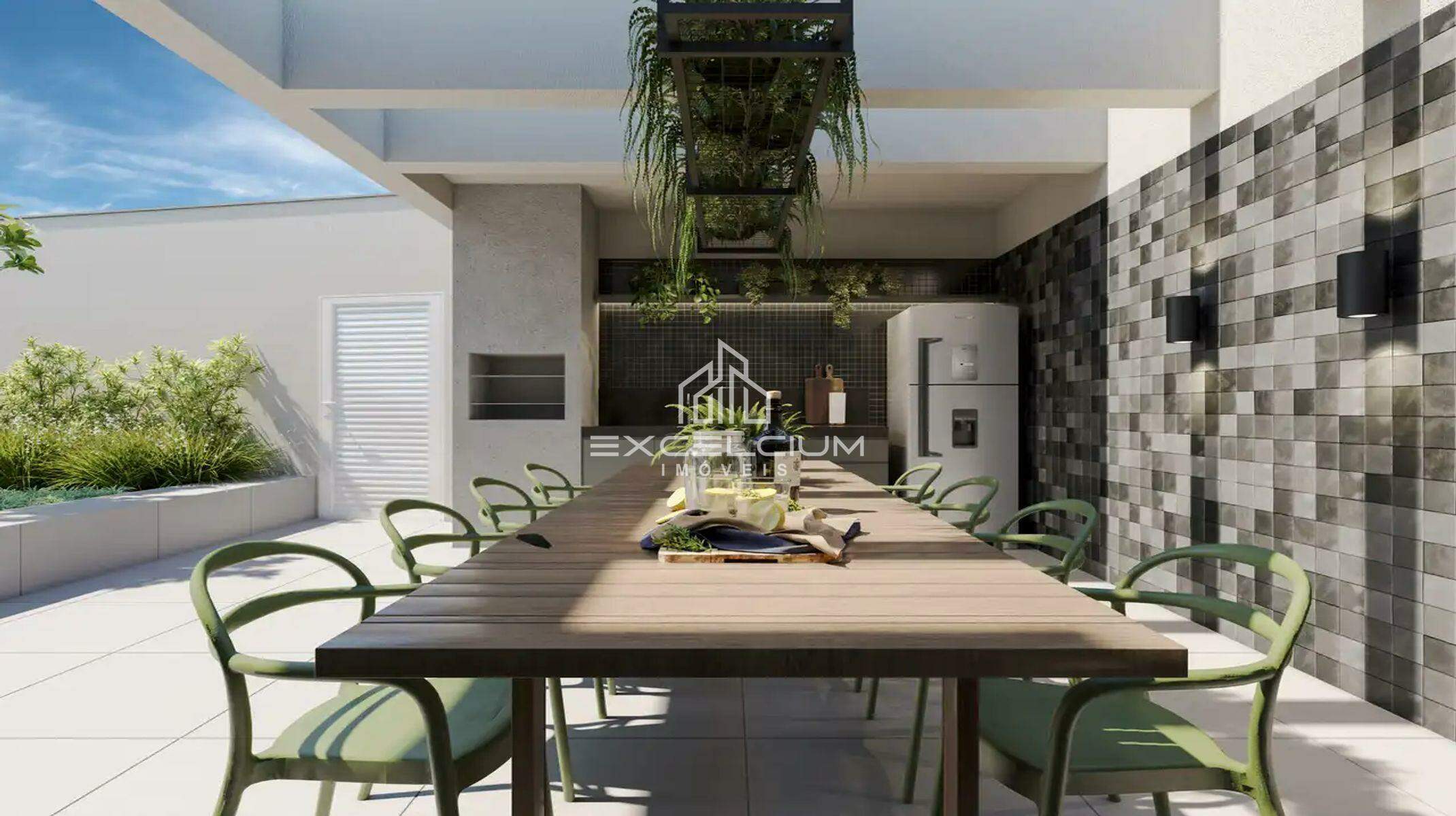 Apartamento à venda no São Bento: Gourmet externo com churrasqueira