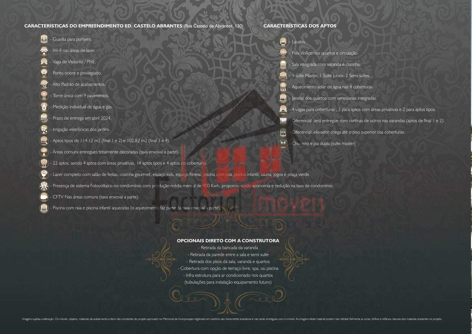 Apartamento à venda no Castelo: 