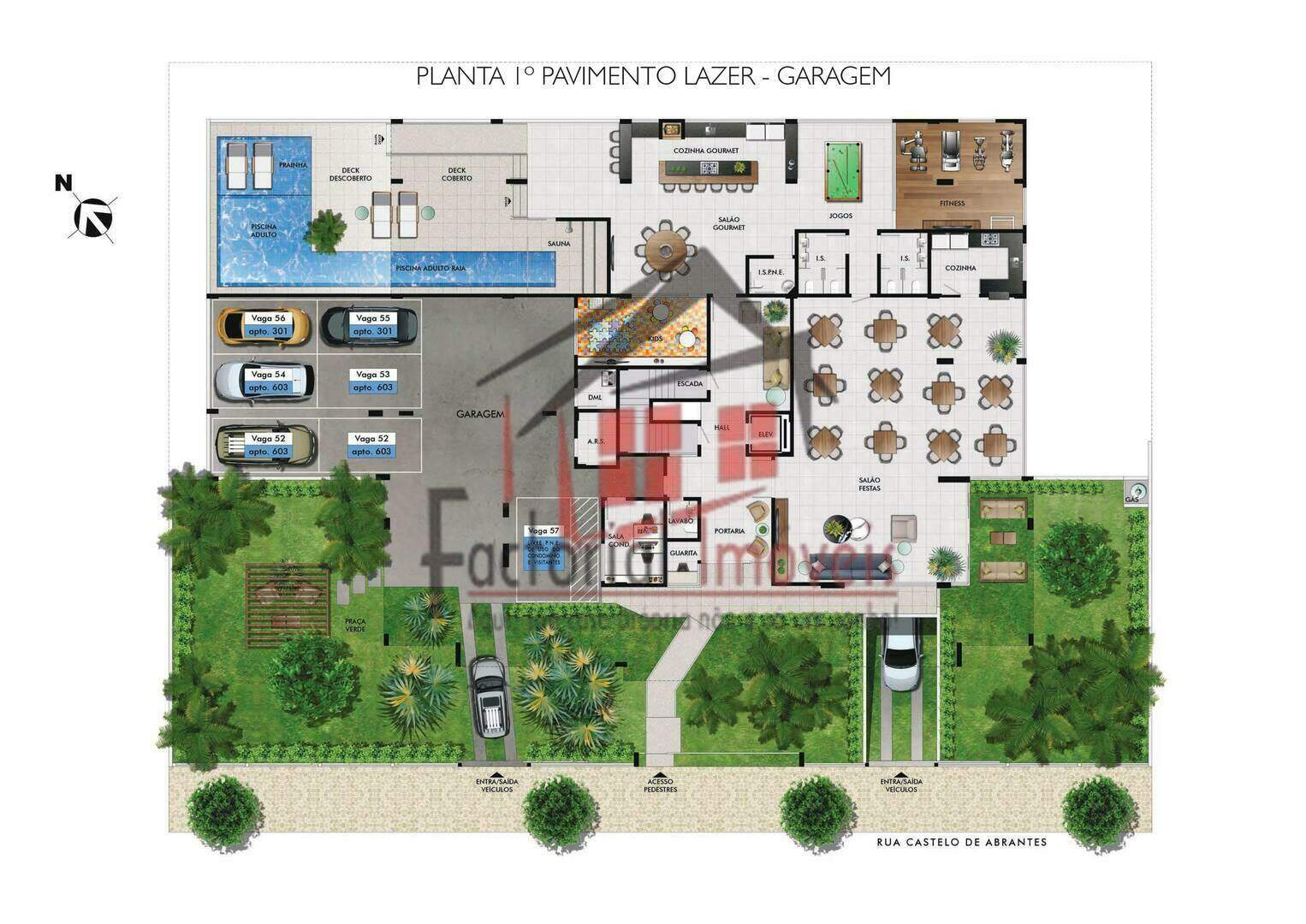 Cobertura à venda no Castelo: 