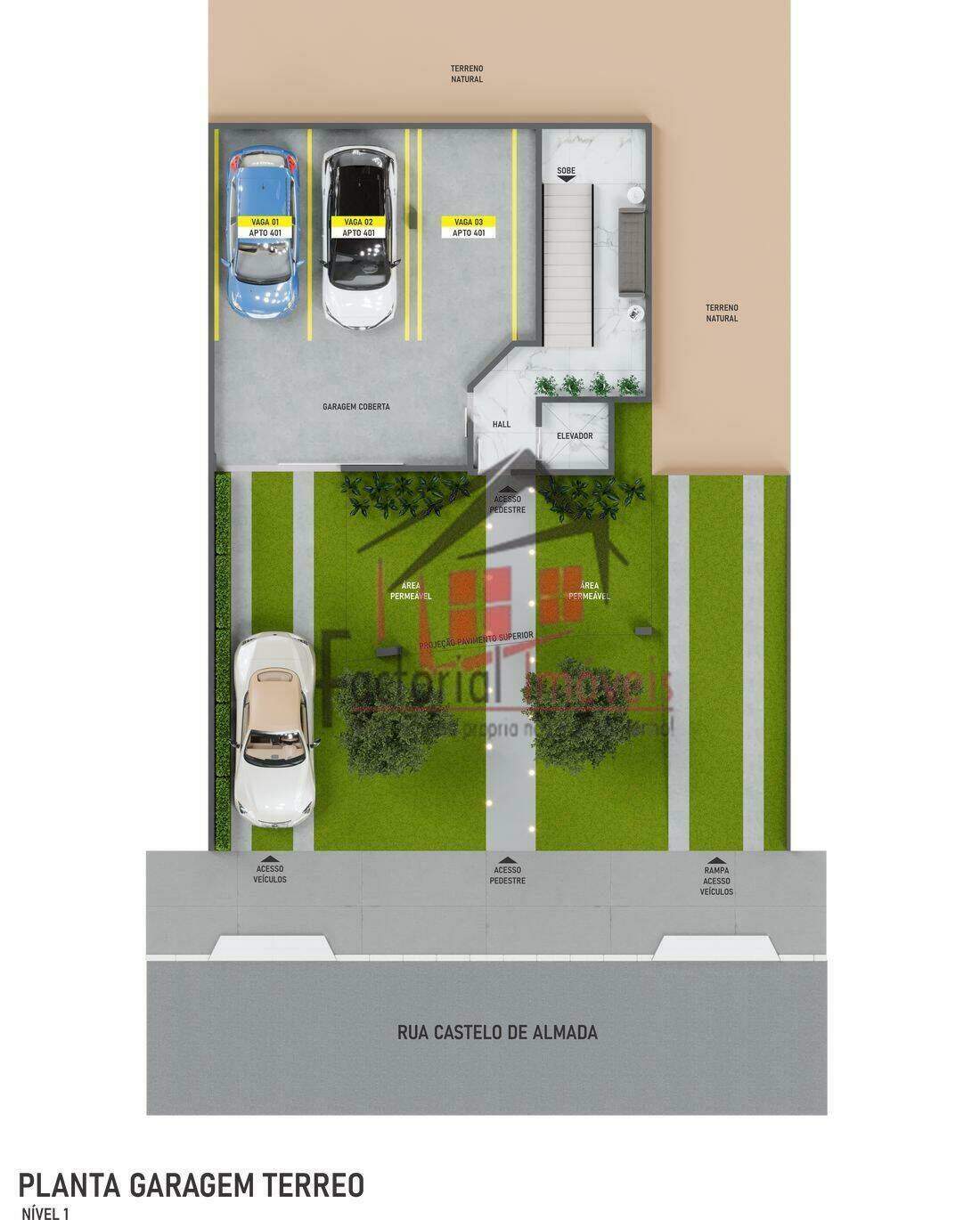 Apartamento à venda no Castelo: 