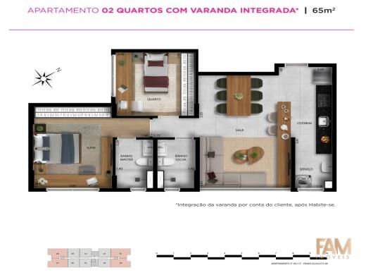 Apartamento. à venda no Vale do Sereno: Apartamento. à venda, Vale do Sereno - Nova Lima/MG