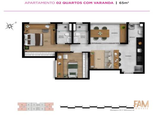 Apartamento. à venda no Vale do Sereno: Apartamento. à venda, Vale do Sereno - Nova Lima/MG