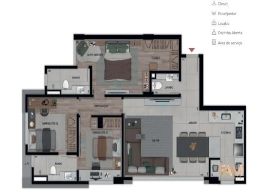 Apartamento. à venda no Santo Agostinho: Apartamento. à venda, Santo Agostinho - Belo Horizonte/MG