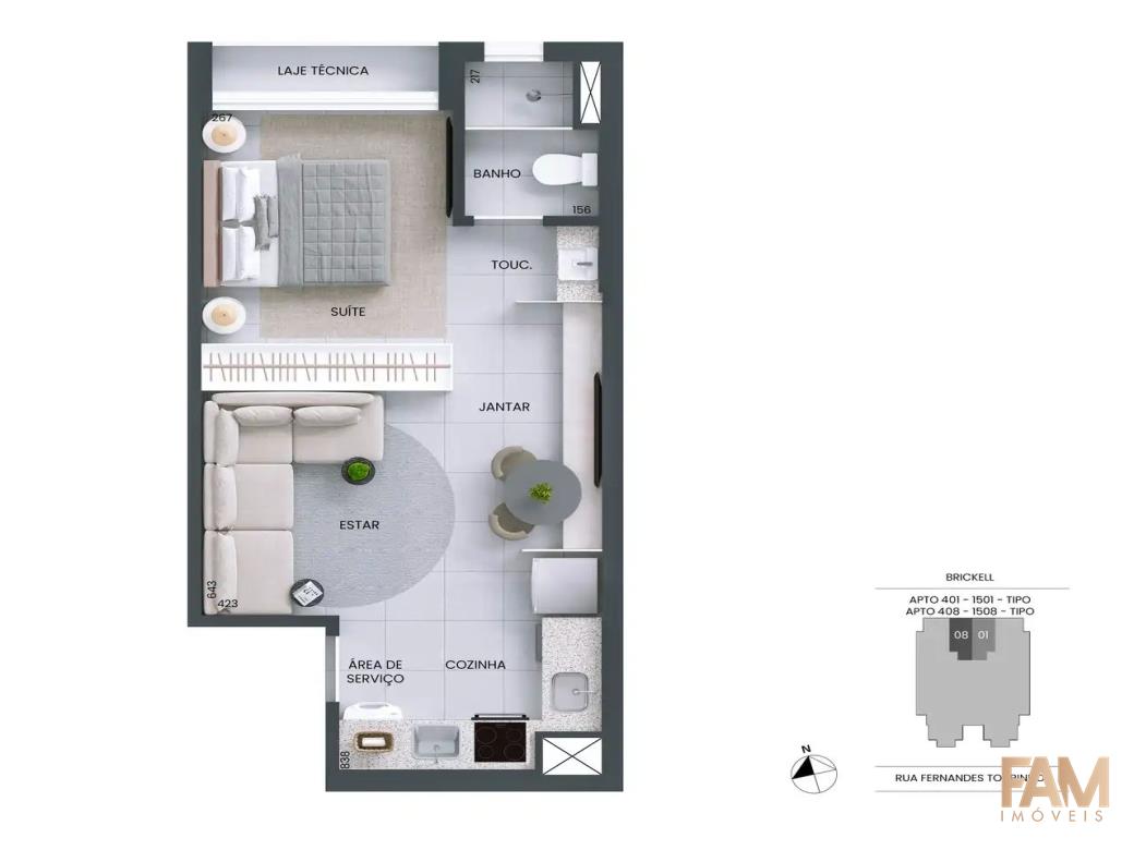 Apartamento. à venda no Savassi: Apartamento. à venda, Savassi - Belo Horizonte/MG