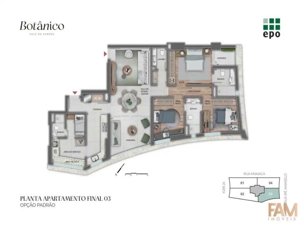 Apartamento. à venda no Vale do Sereno: Apartamento. à venda, Vale do Sereno - Nova Lima/MG