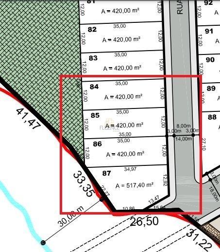 Terreno à venda no Universitário: 