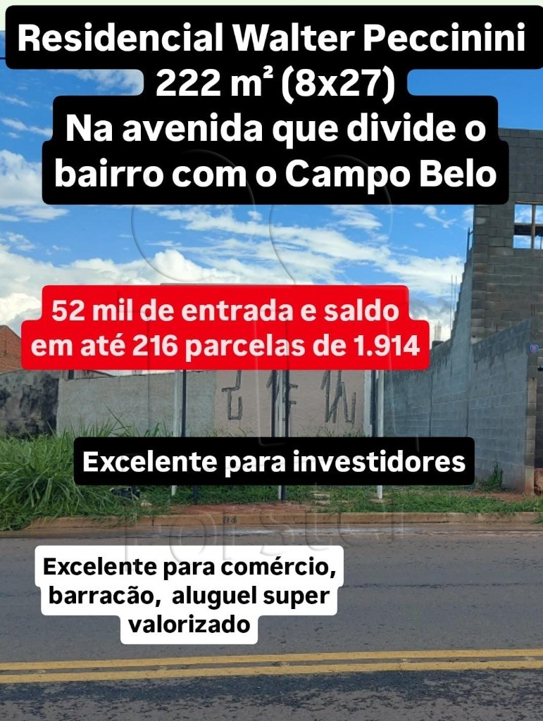 TERRENO à venda no WALTER PECCININI: Foto 02