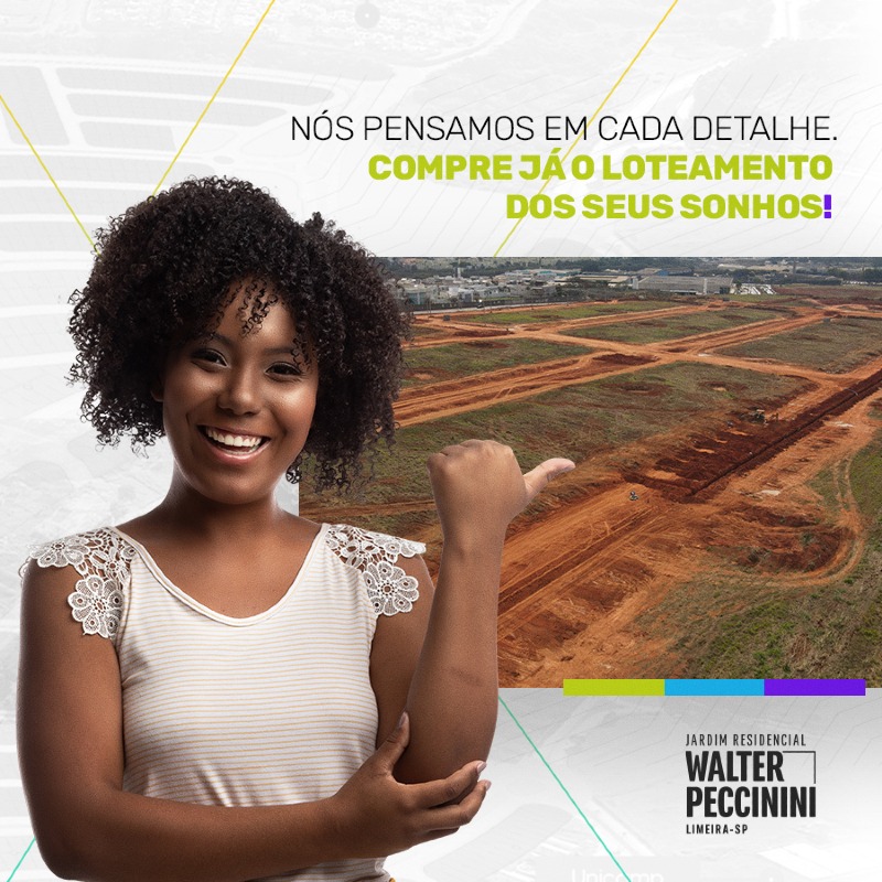 Lote à venda no JARDIM WALTER LÚCIO PECCININI: 