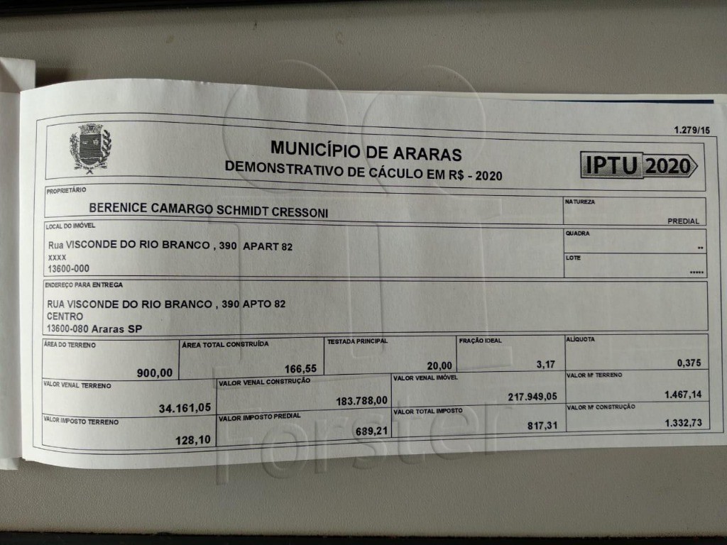 Apartamento à venda no CENTRO: Foto 01