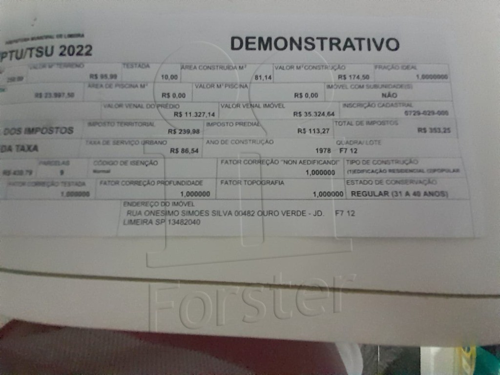 Casa à venda no JARDIM OURO VERDE: Foto 02