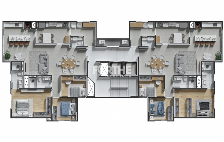 Apartamento à venda no Centro: 