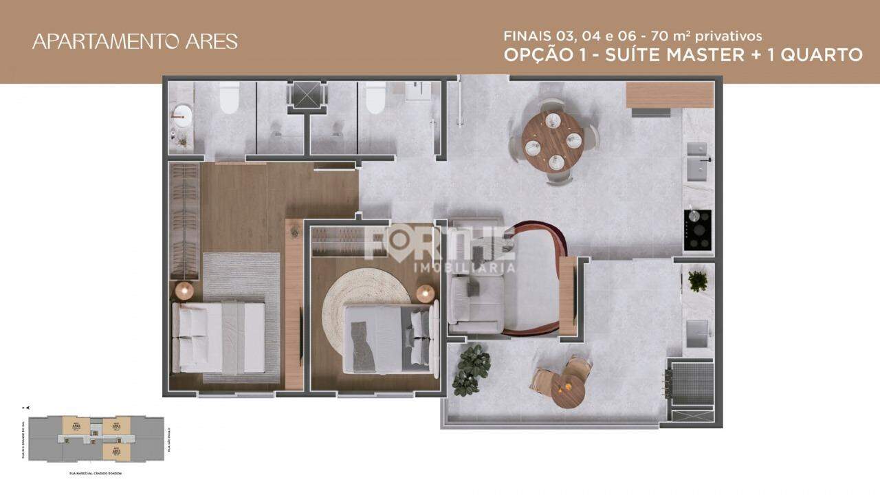 Apartamento à venda no Centro: 